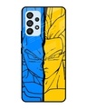 Shop Goku and Vegeta Premium Glass Case for Samsung Galaxy A53 5G (Shock Proof,Scratch Resistant)-Front
