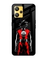 Shop Goku Back Art Premium Glass Case for Realme 9(Shock Proof, Scratch Resistant)-Front
