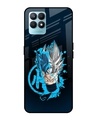 Shop Goku Brush Art Premium Glass Case for Realme Narzo 50(Shock Proof, Scratch Resistant)-Front