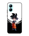 Shop Goku Chibi Premium Glass Case for Realme C33(Shock Proof, Scratch Resistant)-Front