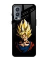 Shop Goku Manga Premium Glass Case for OnePlus Nord 2 5G (Shock Proof,Scratch Resistant)-Front
