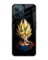 Shop Goku Manga Premium Glass Case for Realme C31(Shock Proof, Scratch Resistant)-Front