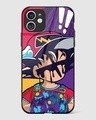 Shop Goku Pop Art Premium Glass Case for Apple iPhone 11-Front