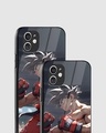 Shop Goku Power Premium Glass Case for Apple iPhone 11-Design