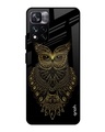 Shop Golden Owl Printed Premium Glass Cover for Mi 11i HyperCharge (Shock Proof, Lightweight)-Front