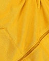 Shop Golden Yellow Zipper Hoodie