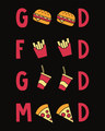 Shop Good Food Good Mood Boyfriend T-Shirt-Full