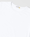 Shop Women's White Goofy Mickey Pocket 3/4th Sleeve Graphic Printed Slim Fit T-shirt