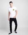 Shop GOOFY NEON Half Sleeve T-Shirt White (DL)-Full