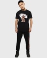 Shop Men's Black Goosebumps Graphic Printed T-shirt-Design