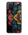 Shop Gorgeous Flower Printed Premium Glass Cover For Samsung Galaxy S10 (Impact Resistant)-Front