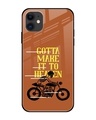 Shop Gotta Make It To Heaven Premium Glass Cover for Apple iPhone 12-Front