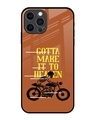Shop Gotta Make It To Heaven Premium Glass Cover for Apple iPhone 12 Pro-Front