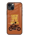 Shop Gotta Make It To Heaven Premium Glass Cover for Apple iPhone 14 Plus-Front