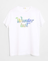 Shop Gradient Wanderlust Half Sleeve T-Shirt-Front