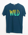 Shop Gradient Wild Half Sleeve T-Shirt-Front