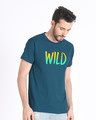 Shop Gradient Wild Half Sleeve T-Shirt-Design