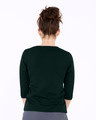 Shop Gradient Wild Round Neck 3/4th Sleeve T-Shirt-Design