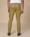 Shop Granola Khaki Slim Fit Cotton Chino Pants-Full