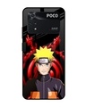 Shop Great Naruto Premium Glass Case for Poco M4 Pro(Shock Proof, Scratch Resistant)-Front