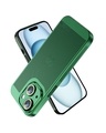 Shop Green Camera Protection Case for Apple iPhone 15 Plus-Front