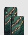 Shop Green Emerald Premium Glass Case for Apple iPhone XR-Design