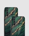Shop Green Emerald Premium Glass Case for OnePlus Nord CE 5G-Design