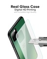 Shop Green Grunge Texture Premium Glass Case for OnePlus 7 Pro (Shock Proof, Scratch Resistant)-Full