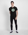 Shop Green Lantern Glow In Dark Half Sleeve T-Shirt (DCL)-Full