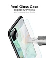 Shop Green Marble Premium Glass Case for Oppo Reno8T 5G (Shock Proof, Scratch Resistant)-Full