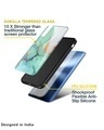 Shop Green Marble Printed Premium Glass Cover for Realme C21Y (Shockproof, Light Weight)-Design