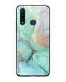 Shop Marble Printed Premium Glass Cover for Vivo Z1 Pro (Shock Proof, Lightweight)-Front