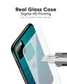 Shop Green Triangle Pattern Premium Glass Case for Apple iPhone 12 (Shock Proof, Scratch Resistant)-Full
