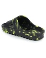 Shop Men's Black Printed Sliders-Full