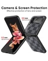 Shop Grey Block Premium Glass Case for Samsung Galaxy Z Flip4 5G (Shock Proof, Scratch Resistant)