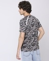 Shop Grey Camo Half Sleeve Side Panel Camo T-Shirt-Design