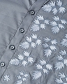 Shop Grey Embroidered Straight Kurta With Pyjama