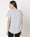 Shop Grey Melange Boyfriend T-Shirt-Full