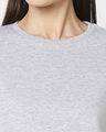 Shop Grey Melange Boyfriend T-Shirt