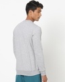 Shop Men's Grey Melange Sweatshirt-Design