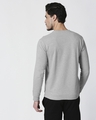 Shop Grey Melange Fleece Sweatshirt-Design
