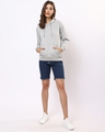 Shop Women's Grey Plus Size Hoodie