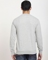 Shop Men's Grey Melange Zipper Sweatshirt-Design