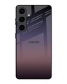 Shop Grey Ombre Premium Glass Case for Samsung Galaxy S24 5G(Shock Proof, Scratch Resistant)-Front