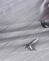 Shop Grey Stripe All Over Print Dolphin Boxer