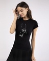 Shop Grill Light Batgirl Half Sleeve T-Shirt (BML)-Design
