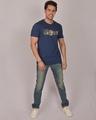 Shop Groot Face Half Sleeve T-Shirt (GOTGL)-Design