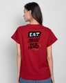 Shop Groot Munching Boyfriend T-Shirt (GOTGL)-Design