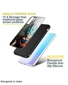 Shop Grunge Goku Premium Glass Case for Apple iPhone XS (Shock Proof,Scratch Resistant)-Design