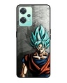 Shop Grunge Goku Premium Glass Case for OnePlus Nord CE 2 Lite 5G (Shock Proof,Scratch Resistant)-Front